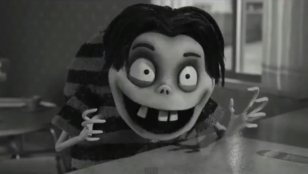 Kadr z filmu Frankenweenie