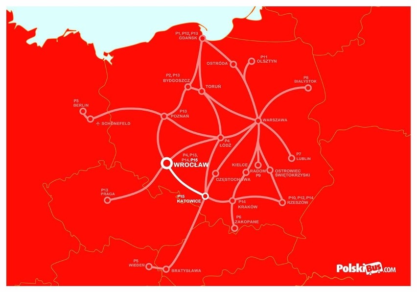 Dojazd z Katowic do Berlina i Wrocławia Polskim Busem