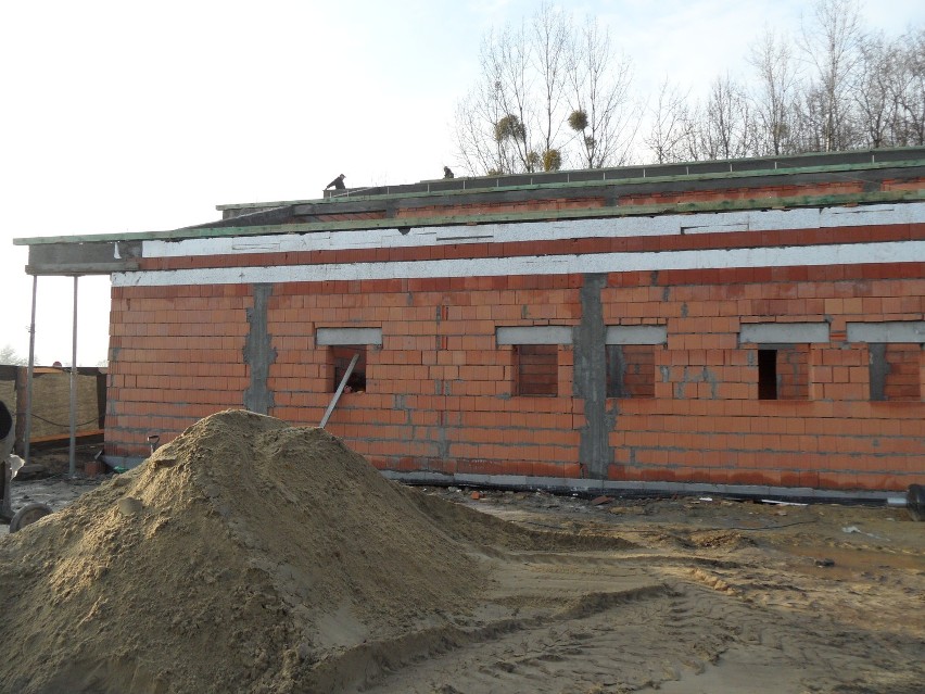 Budowa stacji edukacji ekologicznej w Radzionkowie. Elewacja...