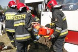 Wypadek w Sosnowcu: Pociąg zmiażdżył autobus [ZDJĘCIA i WIDEO]