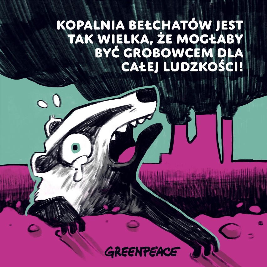 PGE pozywa Greenpeace do sądu. Chodzi o kopalnię Bełchatów