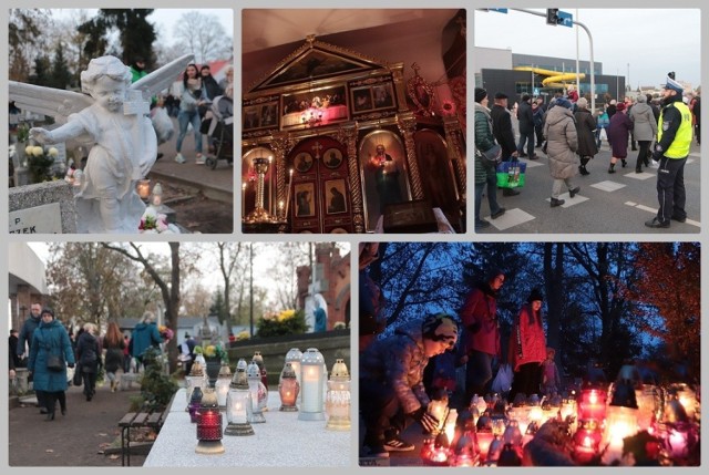 1 listopada, w dzień Wszystkich Świętych odwiedziliśmy cmentarz przy alei Chopina we Włocławku. Zobacz, jak mieszkańcy uczcili pamięć najbliższych na największej nekropolii we Włocławku.