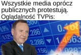 Wreszcie sukces! TVP Jacka Kurskiego jest najchętniej oglądaną stacją MEMY Internauci o akcji "Media bez wyboru"