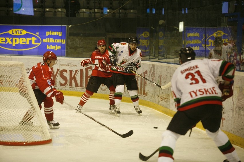 Hokej: GKS Tychy - Comarch Cracovia 0:4 [ZDJĘCIA]