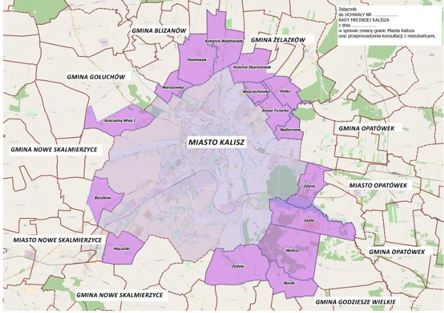 Poszerzenie granic Kalisza. Wójtowie i burmistrzowie ościennych gmin mówią "nie"