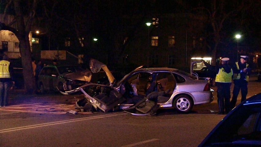 Groźny wypadek na ulicy Wojska Polskiego