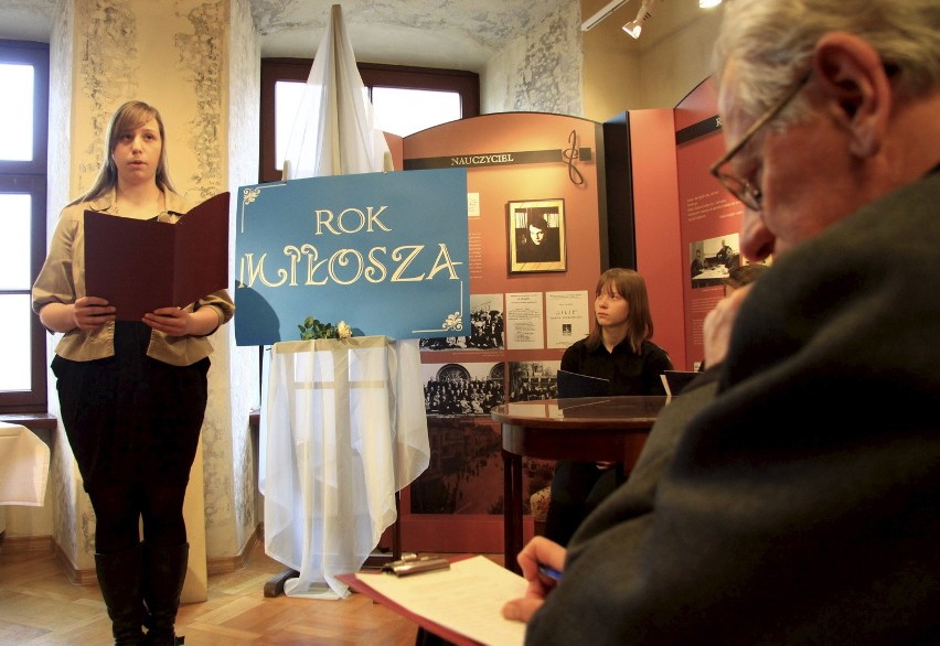 Finał konkursu o Miłoszu w muzeum Czechowicza (zdjęcia)