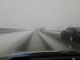 Wielkopolska: Na autostradzie A2 zima w pełni. Zobacz zdjęcie! 