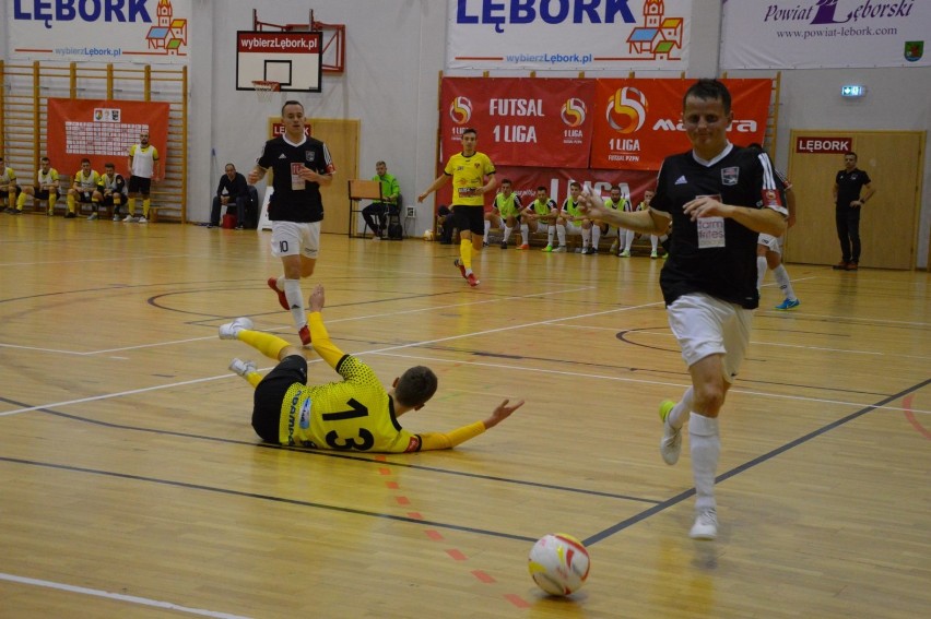 Futsal. I liga. LSSS Lębork - DTS Helios Białystok 3-2