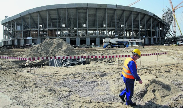 Budowa gdańskiego stadionu ma się zakończyć w styczniu 2011 roku.