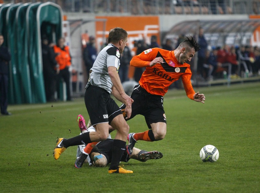 Mecz Zagłębie Lubin - Korona Kielce 2:1 (RELACJA, WYNIK, ZDJĘCIA)