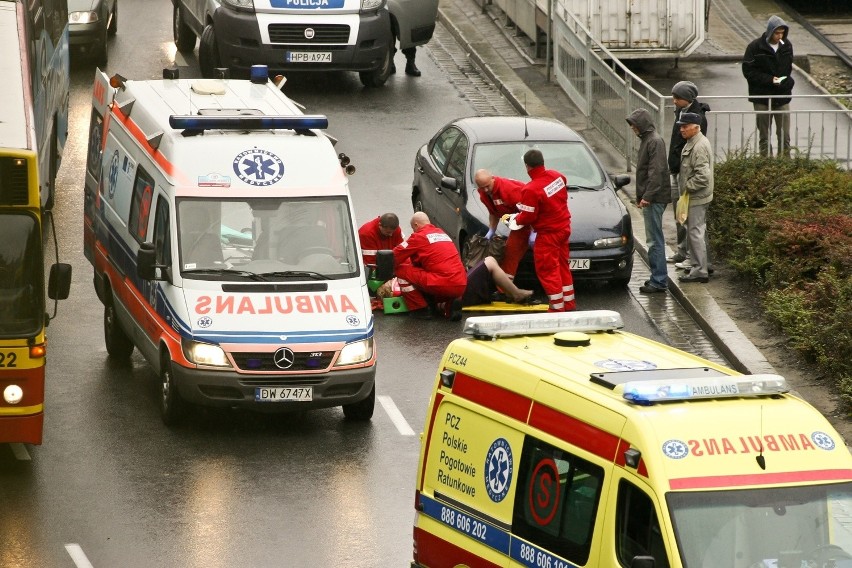 Wypadek koło kina Helios (ZDJĘCIA)