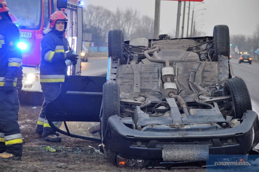 Kierujący daewoo jechał w kierunku miasta od tamy. Nagle...