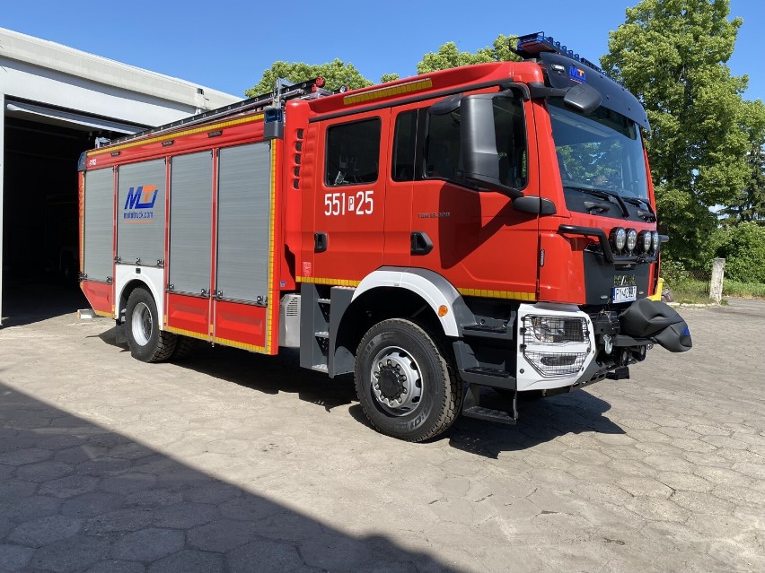 Strażacy z Piły mają nowy wóz ratowniczo-gaśniczy. Co to za pojazd? 