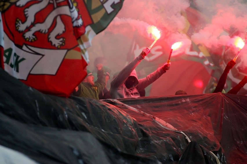 Śląsk Wrocław przegrywa derbowy mecz z Zagłębiem Lubin 0:2 (RELACJA, ZDJĘCIA, FILM)