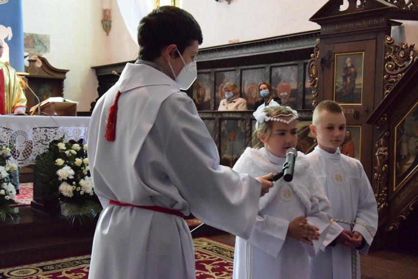 Pruszcz Gdański. I Komunia Święta w kościele Podwyższenia Krzyża Świętego. Zobaczcie zdjęcia!