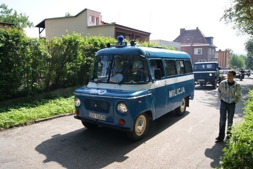 Socjalistyczne pojazdy zjechały do Leśnic