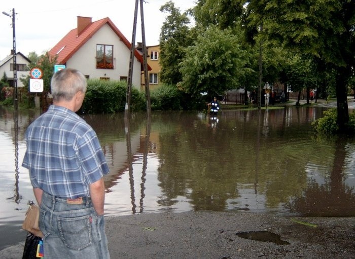 Ulewa podtopiła Chełm