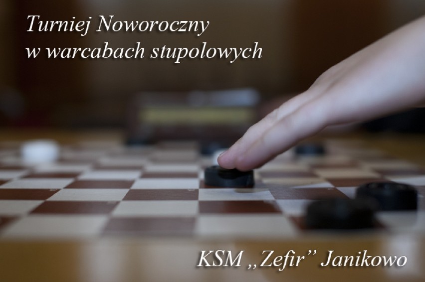 Noworoczny Turniej Warcabowy w janikowskim Klubie KSM Zefir [zdjęcia]