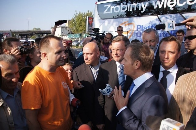 Donald Tusk w Koninie.