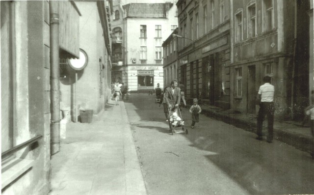 Fotografia z lat 80. XX wieku wykonana w Golubiu-Dobrzyniu