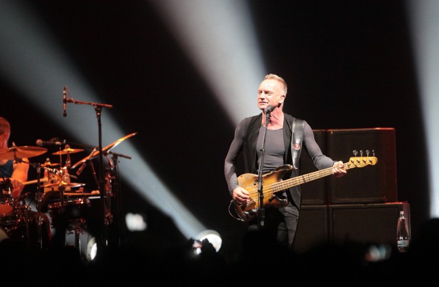 W środę, 21 listopada w łódzkiej Atlas Arenie wystąpił z zespołem Sting.