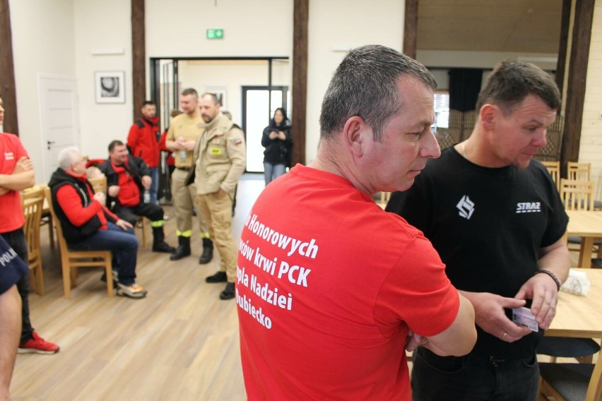 Ponad 50 osób oddało krew, w ramach akcji "Strażacka kropla krwi 2024" w Dubiecku [ZDJĘCIA]