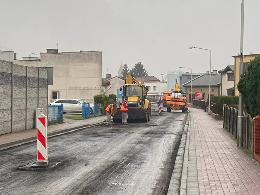 Trwa wyczekiwany od lat remont ulicy Żwirowej w Grodzisku Wielkopolskim