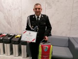 Prezes OSP w Chodzieży z certyfikatem pierwszego ratownika