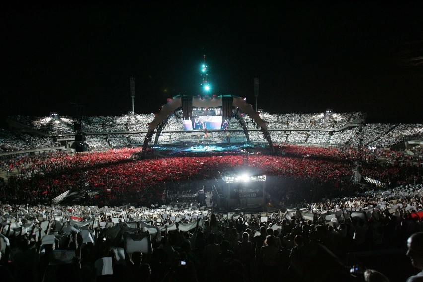 Zdjęcia z koncertu U2 w Chorzowie