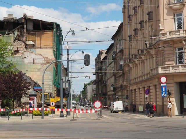 Przez walący się zabytek odcinek ul. Kilińskiego jest zamknięty dla ruchu już dwa tygodnie.