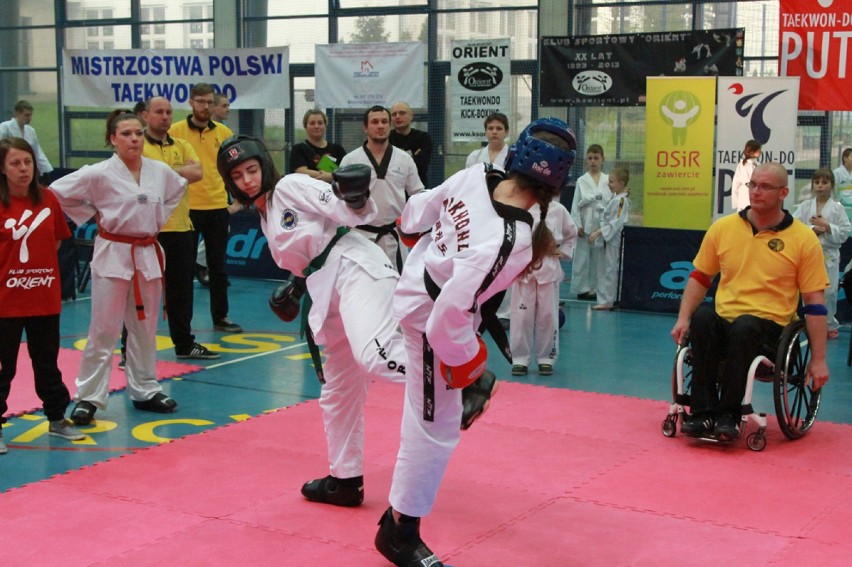 Mistrzostwa taekwondo w Zawierciu [FOTO]