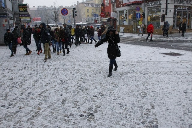 Śnieg w Poznaniu