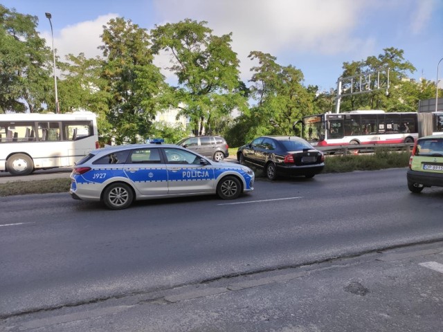 Wypadek w Opolu obok ZUS-u.