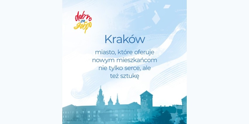 Kraków włączył  się w  ogólnopolską kampanię „Dobro za dobro"