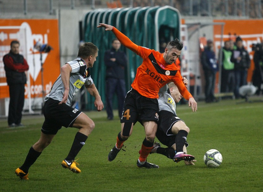 Mecz Zagłębie Lubin - Korona Kielce 2:1 (RELACJA, WYNIK, ZDJĘCIA)