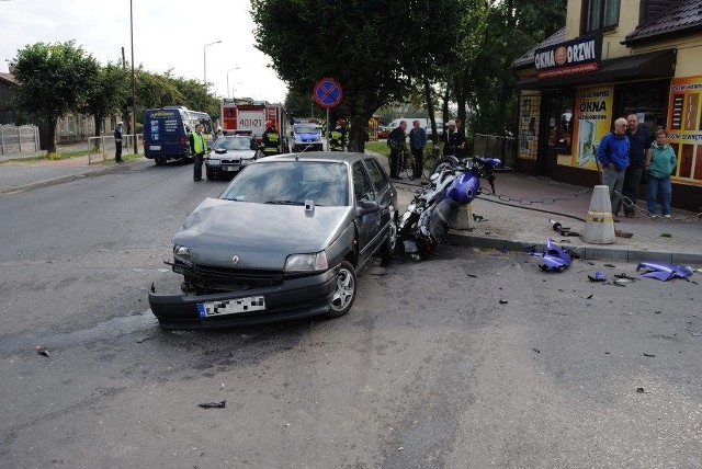 Wypadek w Bełchatowie