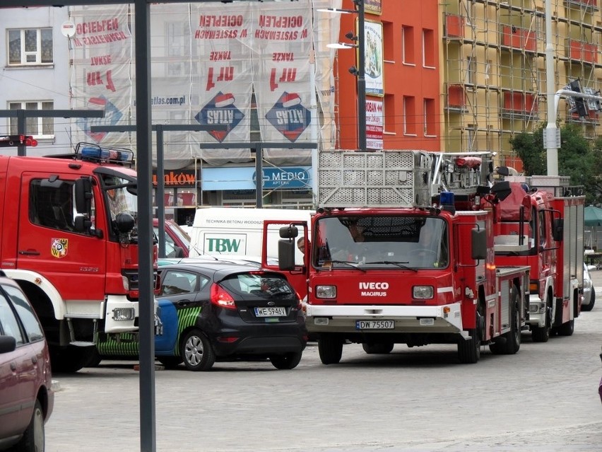 Wrocław: Ćwiczenia straży pożarnej w Dworcu Głównym