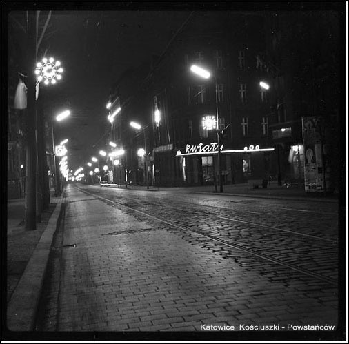 Katowice: Jedna neonowa noc z 1962 roku! [ZDJĘCIA ARCHIWALNE]