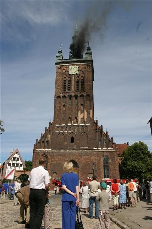 22.05.2006 - Pożar kościoła św. Katarzyny w Gdańsku