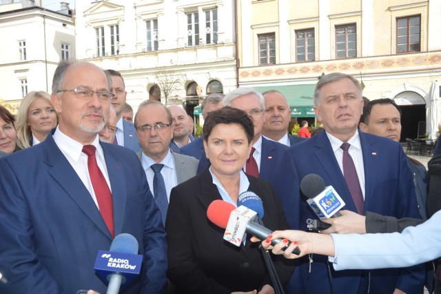 W tegorocznej kampanii wyborczej Kazimierz Koprowski miał bardzo silne poparcie środowiska wicepremier Beaty Szydło