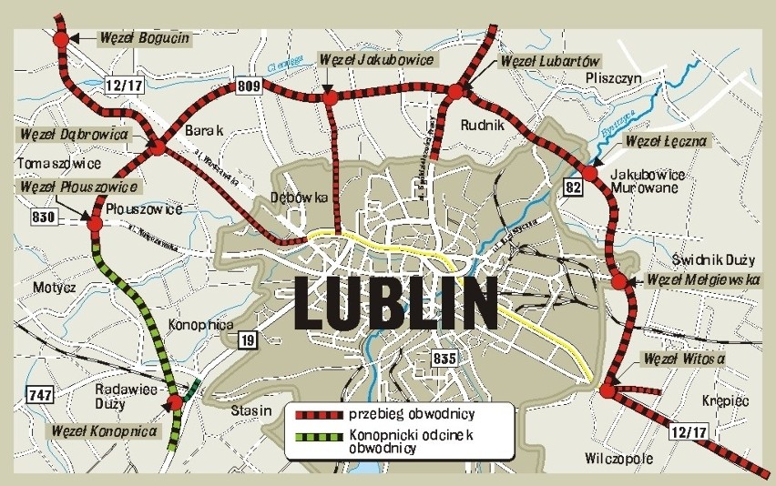 Obwodnica Lublina: Wywłaszczenia z problemami