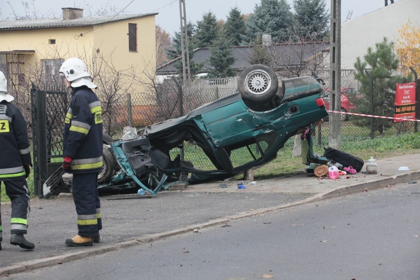 5 osób zostało rannych w wypadku w Głownie.