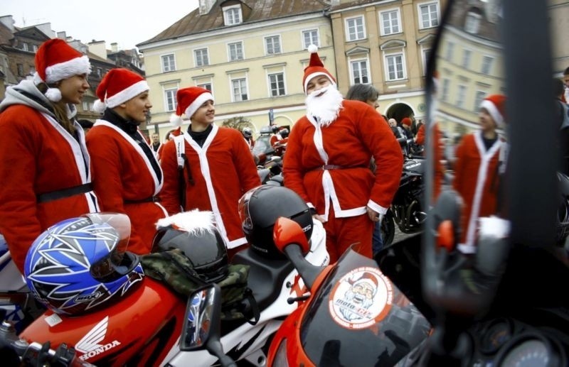 Mikołaje i prezenty na motorach i quadach (fotorelacja)