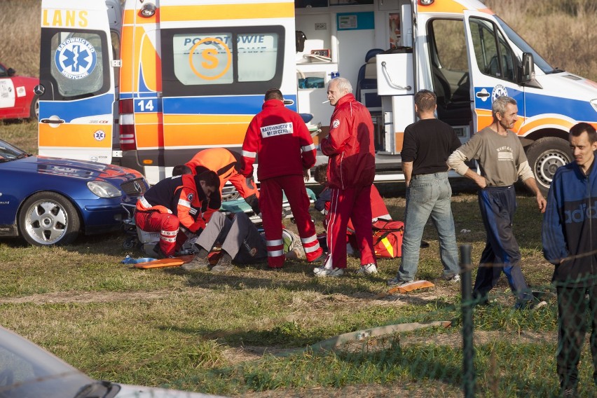 Wypadek na drodze Wrocław-Środa Śląska