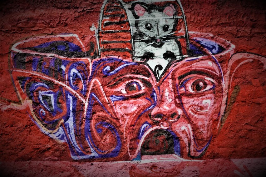 Zachwycające graffiti w Rybniku