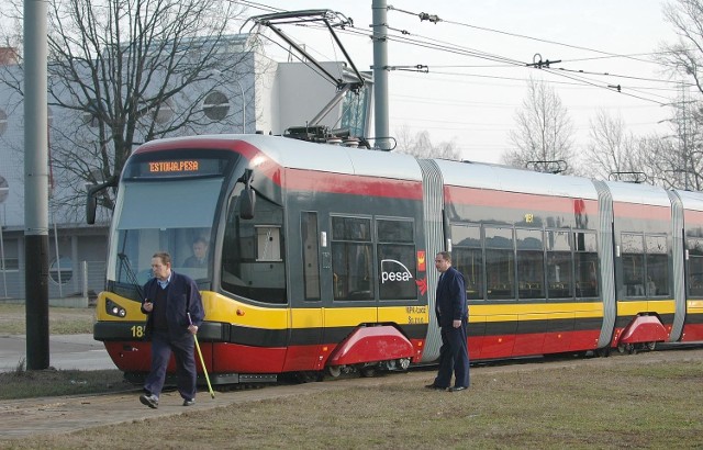 Dzięki finansowemu wsparciu Unii Europejskiej realizowany był projekt Łódzkiego Tramwaju Regionalnego.