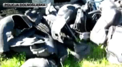 Lwówek Śląski: Policjanci zlikwidowali dziuplę (FILM, ZDJĘCIA)