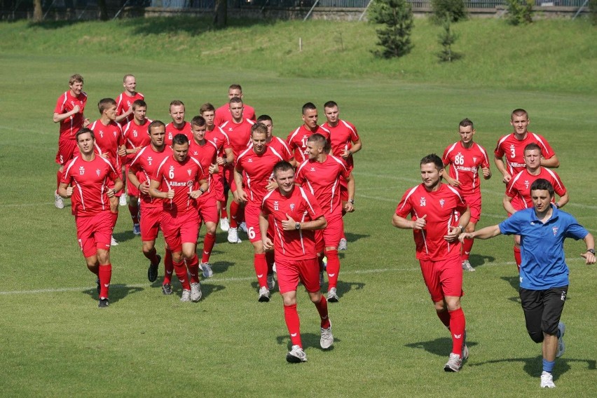 Stara gwardia i nowe twarze na treningu Górnika Zabrze [ZDJĘCIA]