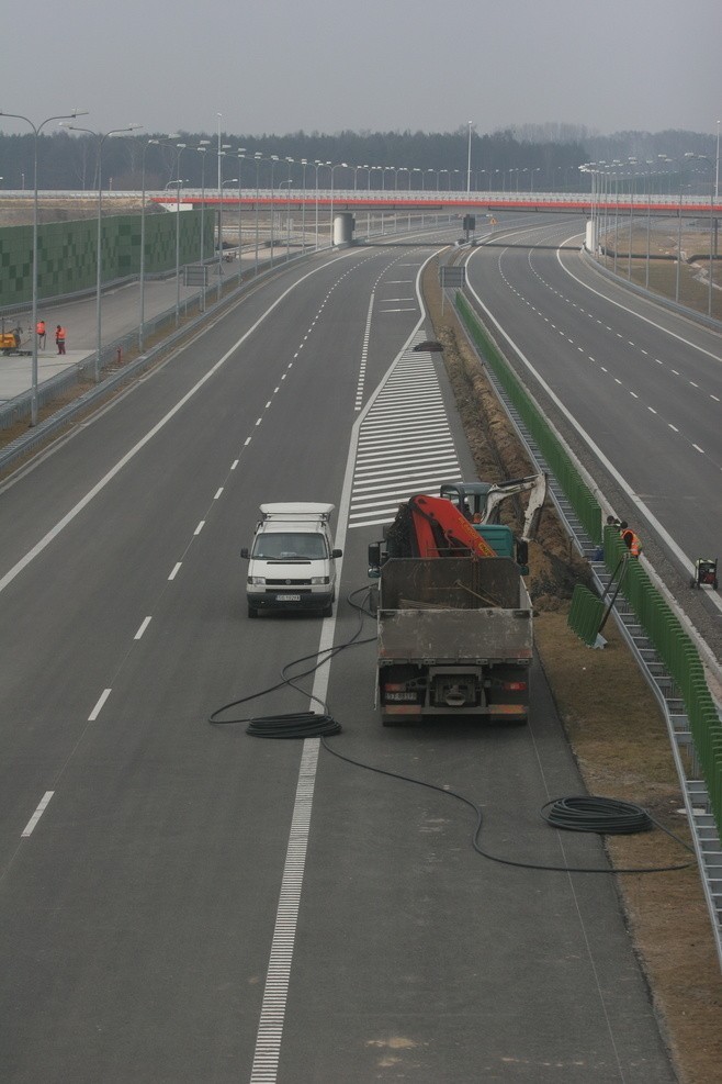 Budowa autostrady A1 w Pyrzowicach